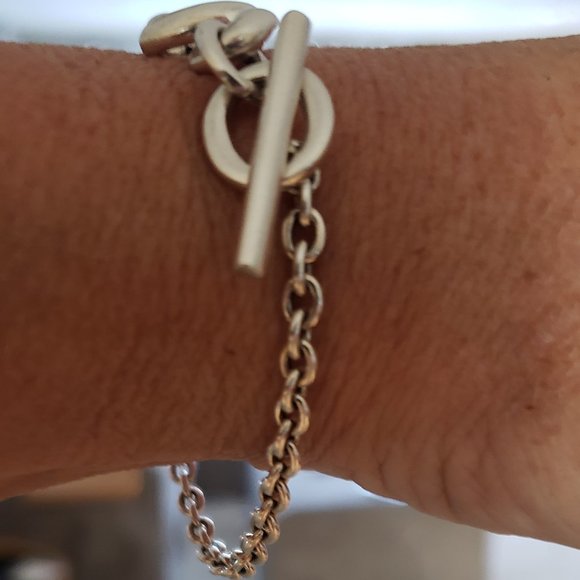 💞Pandora Knotted Heart T-Bar Bracelet, Sterling Silver, 20 cm - Picture 9 of 13